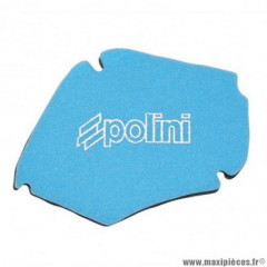 Mousse filtre à air scooter double densite marque Polini pour scooter piaggio 50 zip 2T fast rider 1993 à 1994 (203.0140)