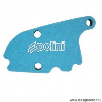 Mousse filtre à air double densite Polini maxi-scooter piaggio 125 vespa lx 3v après 2012, vespa sprint 3v après 2014, vespa primavera 3v après 2014 (203.0167)