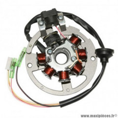 Stator allumage pour scooter mbk 50 mach g - yamaha 50 jog (7 poles)