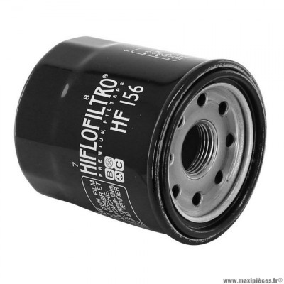 Filtre à huile marque Hiflofiltro HF156 pour moto ktm 620 exc 1994 à 1999,640 duke 1999 à 2007,640 lc4 1999 à 2007 (65x75mm)