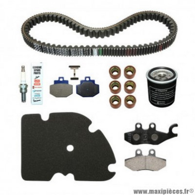 Kit entretien marque Piaggio pour maxi-scooter 300 vespa gts 2012 à 2016 -1r000414-