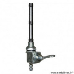 Robinet essence pour mobylette peugeot 103 sp-mvl-vogue,102 en alu avec reserve
