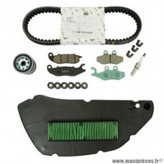 Kit entretien marque Piaggio pour maxi-scooter 125 medley 2016 à 2019 (avec guides variateur) -1r000455-