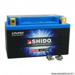 Batterie 12v 2,4ah ltx7a-bs shido lithium ion prête à l'emploi (lg150XL87xh93)