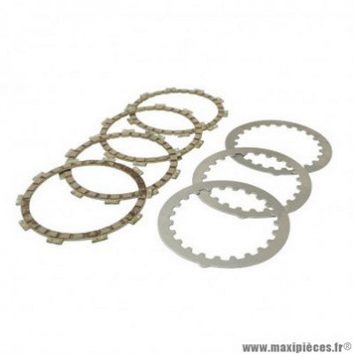 Disque d'embrayage Newfren mécaboite aprilia 50 classic 1992 à 1999, 50 rx enduro 1995 à 2004 - rieju 50 rs1 après 2001, 50 rs2 matrix après 2003 (f1540ac - OE standard kit)