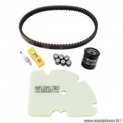 Kit entretien marque Top Performances pour maxi-scooter piaggio 125 mp3 ie 2008 à 2011, 125 vespa gts eu3 2007 à 2012