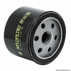 Filtre à huile marque Hiflofiltro HF160RC pour moto bmw 1200 r gs 2013 à 2014 racing
