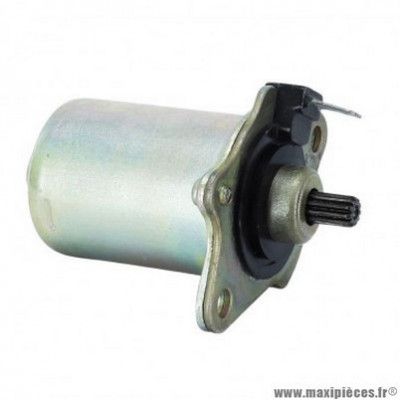 Démarreur pour scooter honda 50 dio, sr, gp, zx, 50 sj bali, 50 sfx, sxr, 50 sh 1996 à 2002, 50 x8rs, x8rx (12v - 11 dents - R.O. 31200-gbl-7701)