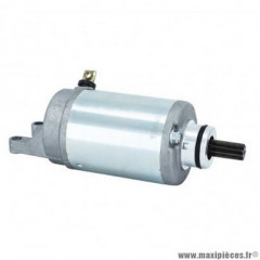 Démarreur pour maxi-scooter suzuki 125-150 uc epicuro, 125-150-200 uh burgman 2002 à 2013, 125-150 ux sixteen 2008 à 2013,250-400 an burgman 1998 à 2013 (12v - 9 dents)