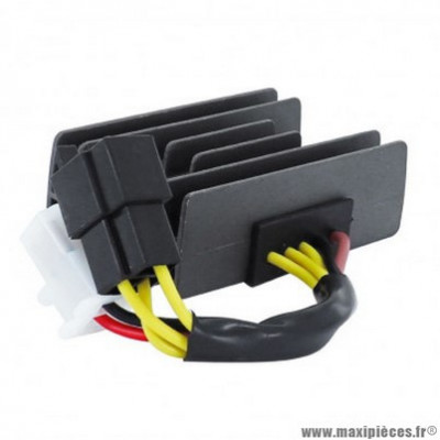Régulateur de tension pour maxi-scooter suzuki 125 marauder 1998 à 2010, van van 2003 à 2017, 400 drz S 2000 à 2009, 250 tu x super classic 1997 à 2015 (12v - triphase - R.O. 32800-29b00)
