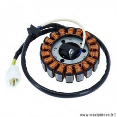 Stator allumage pour moteur aprilia 125-200 4T carburateur et moteur morini 400 (18 pôles)