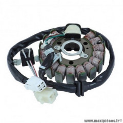 Stator allumage pour moteur yamaha - minarelli 125-150-180 4T (16 pôles - triphase)(OEM 5DS-85510-00)