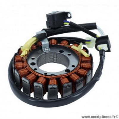 Stator japonais allumage pour moteur yamaha (YP) Majesty Mbk Skyliner 250 4T 2000/2001 (18 pôles - triphase)