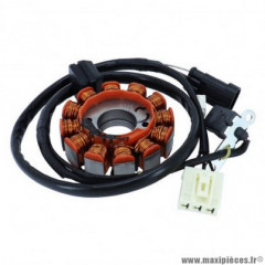 Stator allumage pour moteur piaggio leader 125 4T injection air (12 pôles -150w - triphase)
