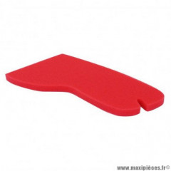 Mousse filtre à air Artein maxi-scooter peugeot 100 speedfight 1997 à 2001, trekker 1998 à 2001, vivacity 1998 à 2001, elyseo 1999 à 2001 (rouge)