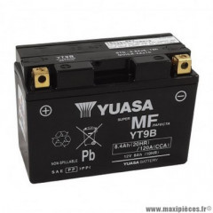 Batterie 12v 8ah yt9b marque Yuasa (lg150XL70xh105mm)