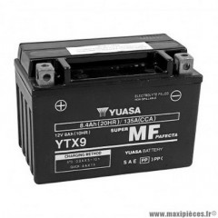 Batterie 12v 8ah ytx9 marque Yuasa (lg150XL87xh105mm)