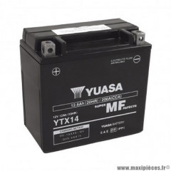 Batterie 12v 12ah ytx14 marque Yuasa (lg150XL87xh145mm)