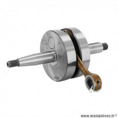 Embiellage/Vilebrequin marque Athena pour mécaboite minarelli 50 am6 - aprilia 50 rs, rx - peugeot 50 xp6 - rieju 500 rr - yamaha 50 tzr diamètre axe 12mm (type origine)