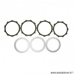 Disque d'embrayage Newfren mécaboite minarelli 50 am6 - mbk 50 x-power après 2003 - yamaha 50 tzr 2003 à 2012, 50 dt r 2002 à 2013 - beta 50 rr enduro 2005 à 2017 (f1540sr - kit racing)