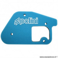 Mousse filtre à air double densite marque Polini pour scooter mbk 50 booster, stunt - yamaha 50 bws, slider (203.0132)