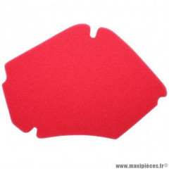 Mousse filtre à air marque Artein pour scooter piaggio 50 zip 4T après 2000, liberty 4T après 2009 - aprilia 50 scarabeo 4T après 2010