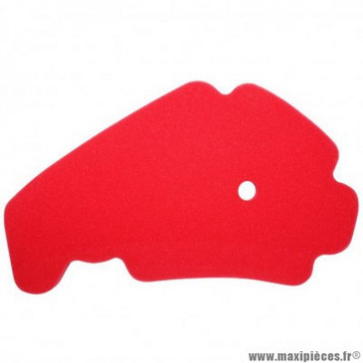 Mousse filtre à air marque Artein pour maxi-scooter piaggio 125 x7, x8, beverly, yourban, 250-300-400-500 mp3 - gilera 125-250-300 nexus, 500 fuoco