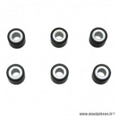 Galets marque Piaggio pour scooter 50 nrg, sfera, typhoon, zip rst, vespa et2 (galet d 16 mm - jeu de 6) -2899275- * Prix Spécial !