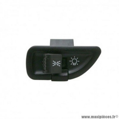 Commutateur éclairage marque Piaggio pour scooter 125-250-500 x9, 125 hexagon - gilera 50 stalker -294340- * Déstockage !