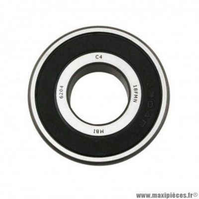 Roulement axe de poulie receptrice (20x47x14) marque Piaggio pour scooter 50cc -434735- * Déstockage !