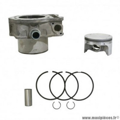 Cylindre piston Piaggio maxi-scooter 400 mp3 2007, beverly après 2006, x evo après 2007, x8 après 2003 - aprilia 400 atlantic après 2005, 400 scarabeo après 2005 -b018504-