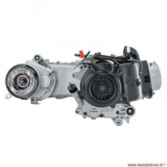 Moteur pour scooter 50cc chinois 4T gy6 139qmb roue en 10 pouces (longueur carter variation 400mm - axe de roue diamètre 16mm)