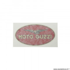Déco de reservoir ''moto-guzzi'' gauche origine piaggio pour moto-guzzi 750 nevada, 1100 california vintage (977337)