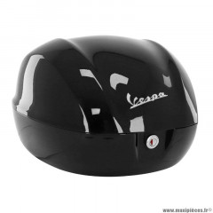 Top-case 32l origine piaggio pour scooter 50-125 vespa primavera-sprint après 2013 noir 94 (sans dosseret)