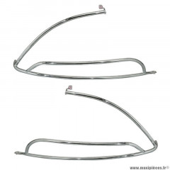 Protection arrière chromee origine piaggio pour scooter 50-125 primavera après 2013, sprint après 2014 (1B000928)