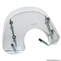 Saute vent court origine piaggio pour scooter 50-125 vespa lx après 2005 transparent