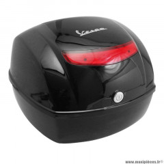 Top-case 32l origine piaggio pour scooter 50-125 vespa lx après 2005, vespa px après 2001 noir 94