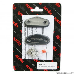 Caches rétroviseurs noir origine piaggio pour moto aprilia 1000 rsv-4 après 2009, 50-125 rs4 après 2011 (895320)