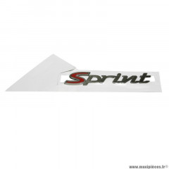 Logo ''sprint'' origine piaggio pour scooter 50-125 vespa sprint après 2014 (2H000927)