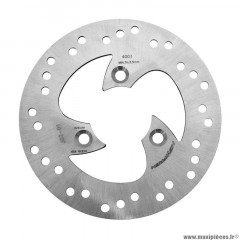 Disque de frein pour scooter aprilia 50-125 habana après 1998 avant, 50 sr street après 2005 avant-arrière / mbk 50 booster ng après 1999 - peugeot 50-125 trekker après 1997 avant (ext 190mm, int 58mm, 3 trous) (df4001a) (marque Newfren)