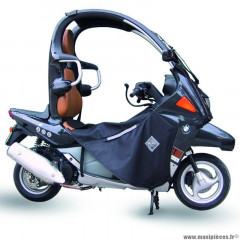 Tablier couvre jambe marque Tucano Urbano pour maxi-scooter bmw 125 c1 après 2000 (r034-x) (termoscud) (système anti-flottement sgas)