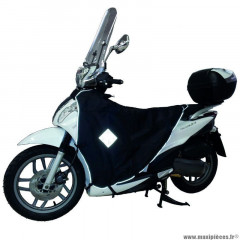 Tablier couvre jambe marque Tucano Urbano pour maxi-scooter kymco 125 people-one après 2013 (r168-x) (termoscud) (système anti-flottement sgas)