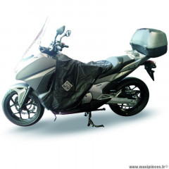 Tablier couvre jambe marque Tucano Urbano pour maxi-scooter honda 750 integra après 2014 (r195-x) (termoscud) (système anti-flottement sgas)