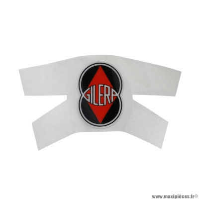 Logo garde boue avant origine piaggio pour 50 à boite 50 gilera smt-rcr limited après 2015 (2H001211)