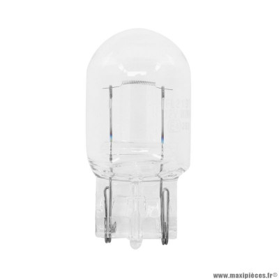 Ampoules (x10) standard 12v 21w culot w3x16d norme w21w t20 wedge blanc (compteur et clignotants) marque Flosser