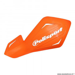 Protege main moto marque Polisport version ouvert freeflow lite decal orange ktm (fixation plastique)