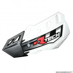 Protege main moto cross rtech version ouvert flx blanc (avec kit de montage) (made in italy)