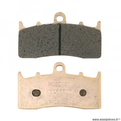 Plaquette de frein marque Carbone Lorraine pour moto bmw r 850 r > 2003 r 1150 r > 2001 r 1100 rs > 2001 r 1200 r > 2006 k 1300 r > 2009 k 1600 gt > 2011 av (1 jeu de 2 plaquettes) (2960 a3+ touring metal fritte)