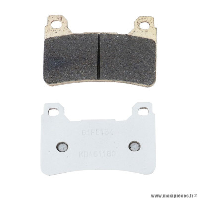 Plaquette de frein marque Carbone Lorraine pour moto honda cbr 600 rr après 2005 avant, 800 vfr f après 2014 avant, 1000 cbr rr fireblade après 2004 avant (1 jeu de 2 plaquettes) (1134 xbk5 sport metal fritte)