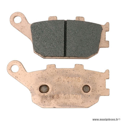 Plaquette de frein marque Carbone Lorraine pour moto honda cbr 900 rr fireblade, vtr 1000 sp, cb 1100 / kawasaki 1000 versys / yamaha 800 fz8 après 2011 arrière (1 jeu de 2 plaquettes) (2296 rx3 touring metal fritte)